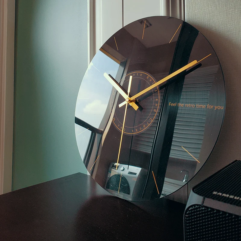 Luxury Silent Wall Clock Livin - Luxury Lifestyle Gifts review and price