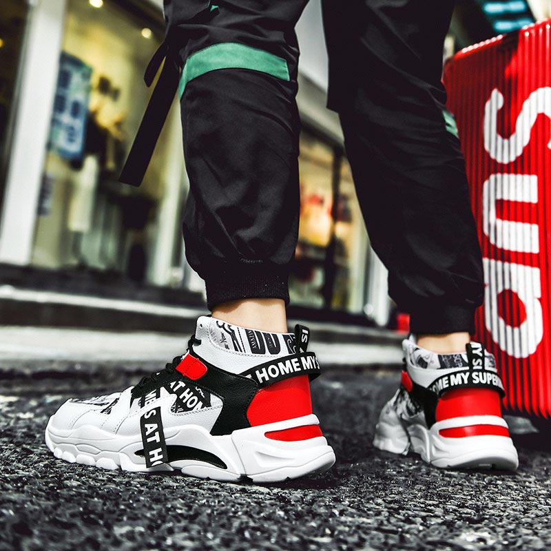 Large Size High Top Chunky Man - Luxury Lifestyle Online review and price