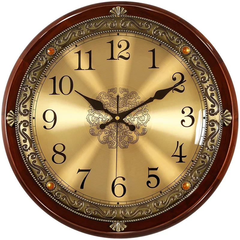 Luxury Wood Wall Clock Metal R - Luxury Lifestyle Gifts review and price