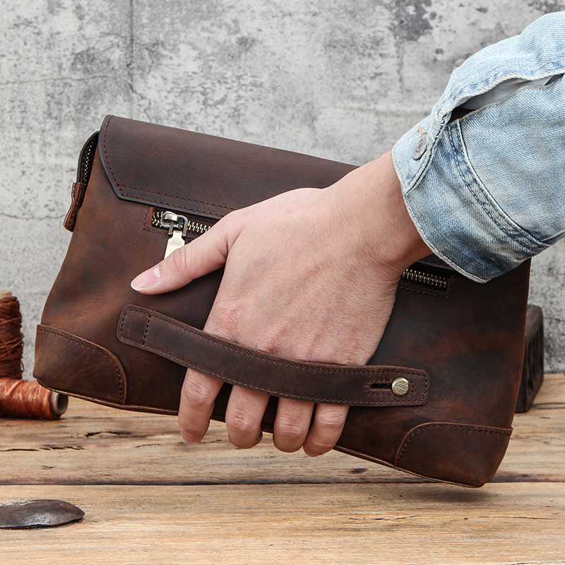 CONTACT'S Men Clutch Bags Larg - Leather Passport Cover review and price