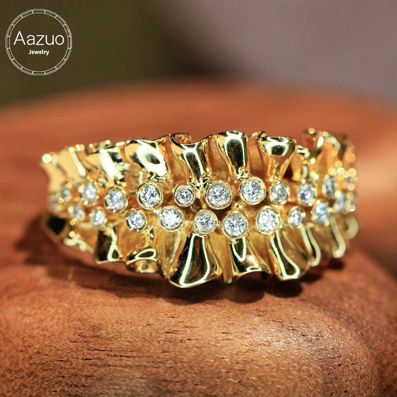 Aazuo Vintage Jewely 18K Yello - Luxury Lifestyle Girl review and price