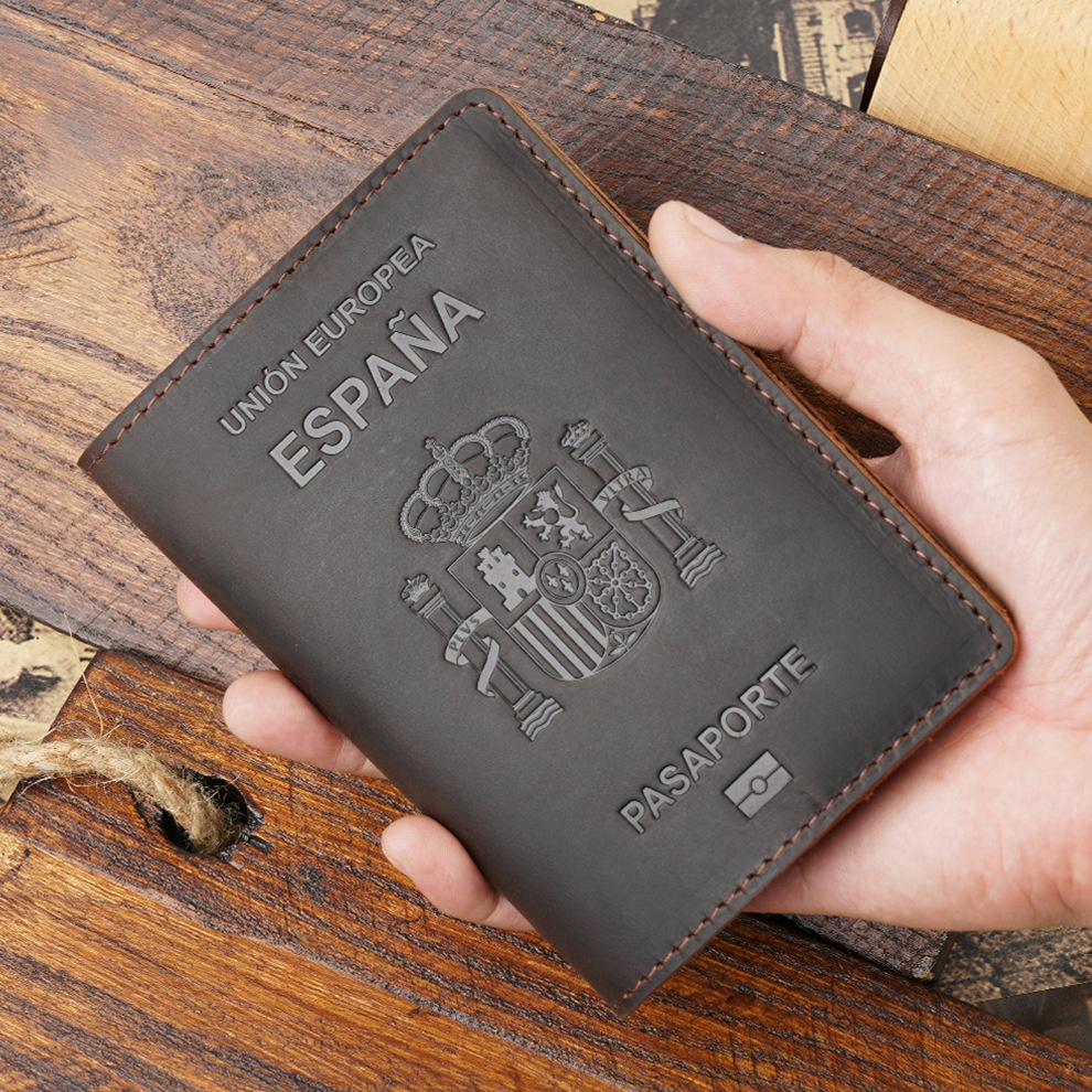 AIGUONIU High-end Spain Genuin - Leather Passport Cover review and price
